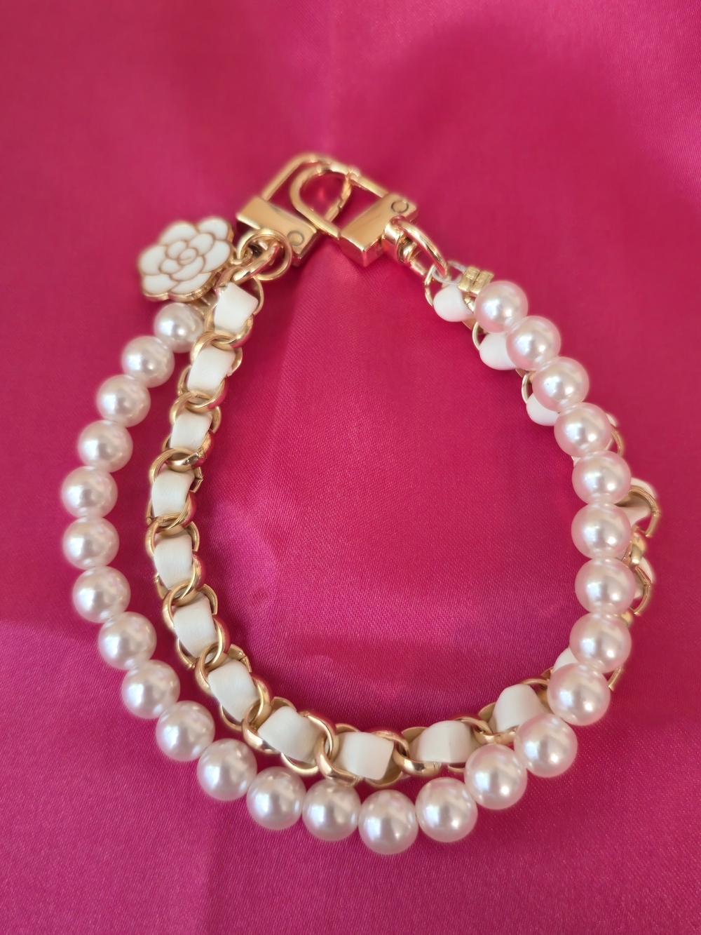 White Bag Charm Phone Charm Keychain Accessories Bracelet‎